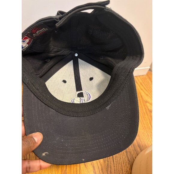 Colorado Rockies MLB Team Black Baseball Cap OSFM By OC Sports - Picture 6 of 6